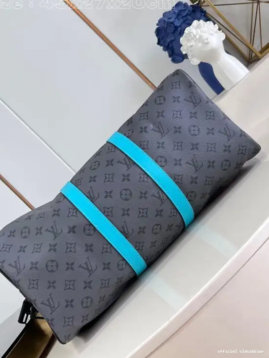 Official oldcobbler LOUIS 45 KEEPALL VUITTON BANDOULIÈRE 0607